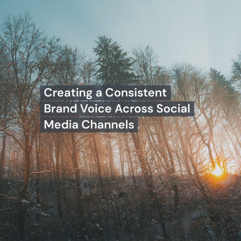 Creating a Consistent Brand Voice Across Social Media Channels