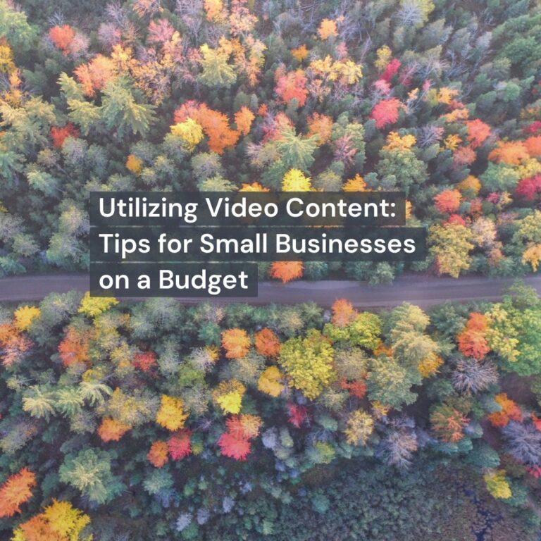 Utilizing Video Content: Tips for Small Businesses on a Budget