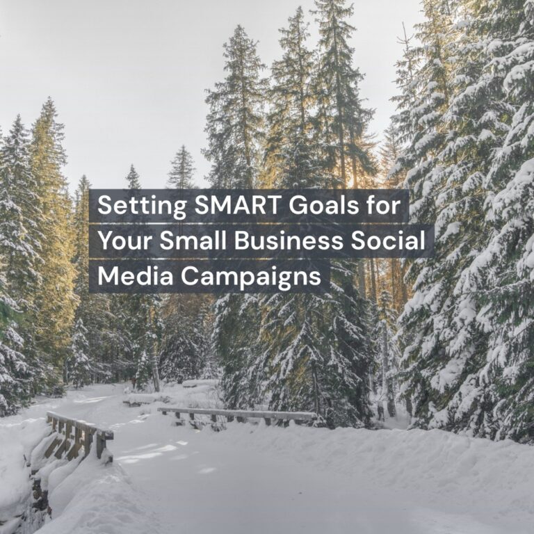 Setting SMART Goals for Your Small Business Social Media Campaigns